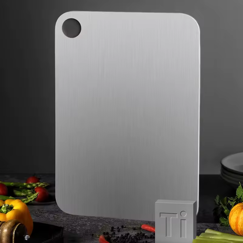 OEM ODM Camping Outdoor Kitchen Titanium Cutting Board