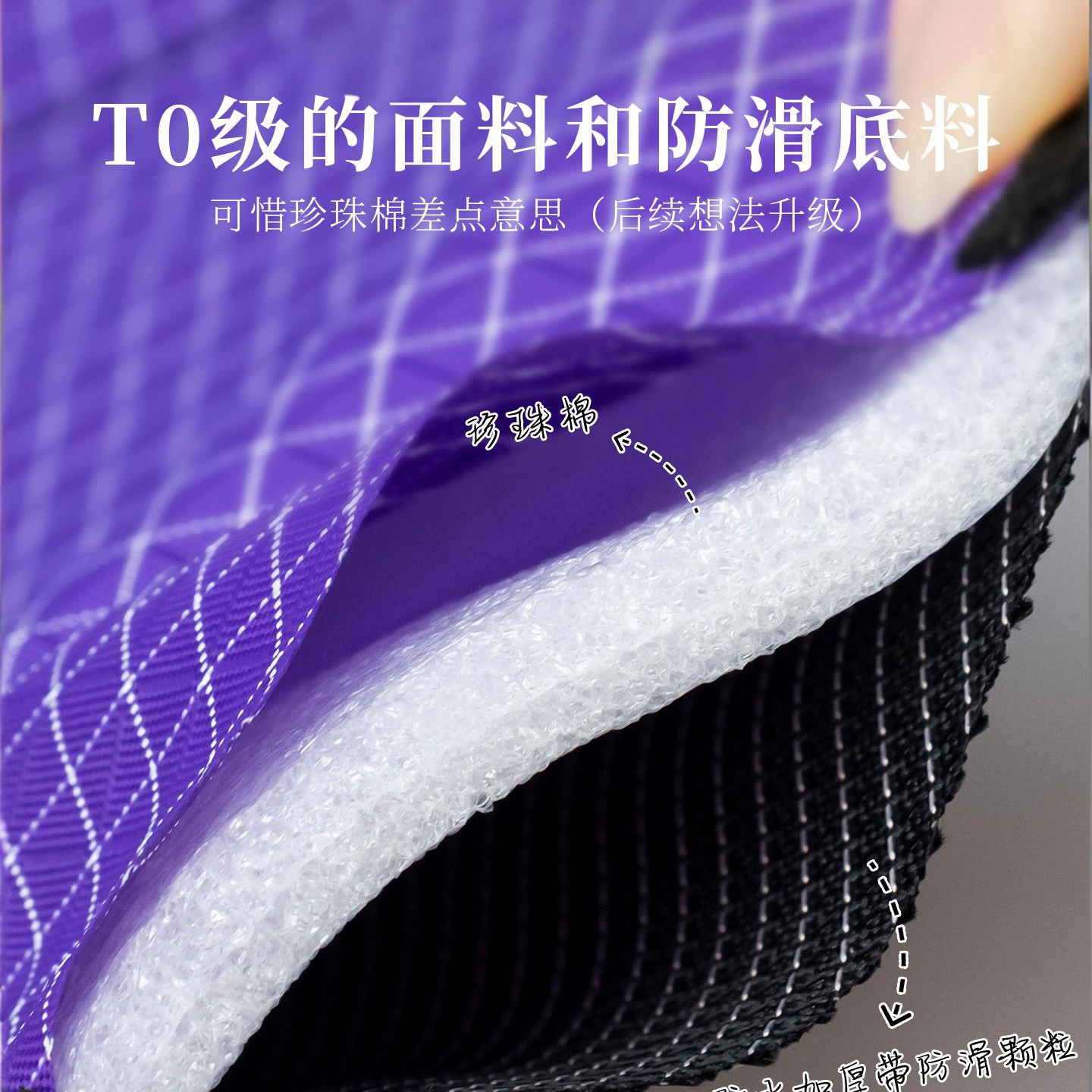 Outdoor folding seat cushion, Dyneema picnic mat, moisture-proof and waterproof, portable, thickened camping and hiking mat.