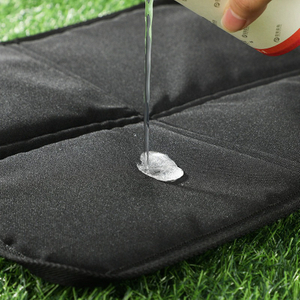 Outdoor folding seat cushion, Oxford cloth, stylish and simple camping mat, thickened, moisture-proof, dirt-proof, portable, waterproof picnic mat.