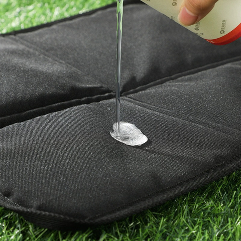 Outdoor folding seat cushion, Oxford cloth, stylish and simple camping mat, thickened, moisture-proof, dirt-proof, portable, waterproof picnic mat.