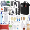 Tomato 250-piece Survival First Aid Kit, Molle System Compatible with Nylon Outdoor Gear, Camping, Hiking, and First Aid
