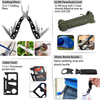 Tomato 250-piece Survival First Aid Kit, Molle System Compatible with Nylon Outdoor Gear, Camping, Hiking, and First Aid