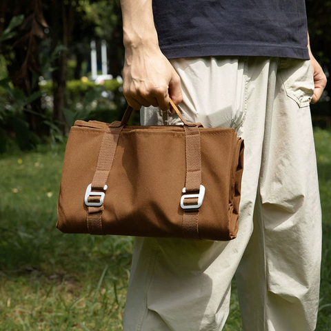 Thickened and enlarged waterproof and moisture-proof ground mat, wear-resistant Oxford cloth tent ground sheet, portable outdoor camping beach picnic mat